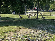 The Dam Landing outside