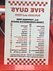 Five Guys food