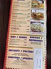 El Cacique menu