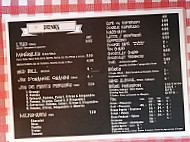 Cookie Café Mossettes menu