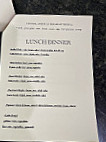 Cocina Antigua menu