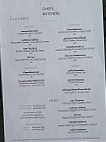 Chefs Butchers menu