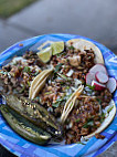 El Coyote Mexican Taco Truck outside