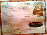 Logsdon's menu