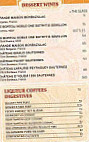 Chez Pierre menu