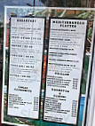 Zukis Caffetteria menu