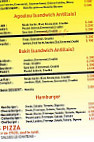 Salses Pizza menu