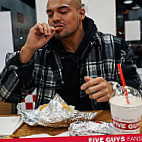 Five Guys Burgers Fries inside