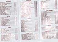 Hung Run Chinese Takeaway menu