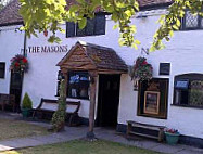 The Mason’s Arms outside