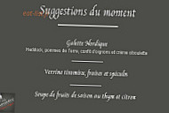 La Fromentine menu