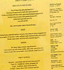 Queenies menu