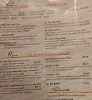 Thai Fusion menu