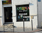 Afridya outside