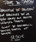 Le Comptoir Du Theatre menu