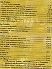 Auberge des Rabouilleux menu