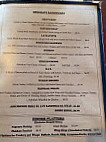 Mainsail menu