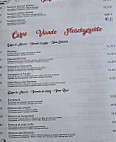 Bella Roma menu