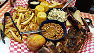 Famous Dave's -b-que food