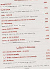 Le Ramoneur Savoyard menu