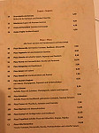 Villa Romantica menu