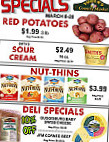 Yoder's Country Market menu