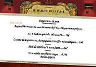 Bistrot de Flandre menu