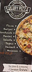 Sanary Pizza menu