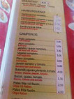 Tomi Dani menu