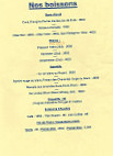 La Trattoria menu