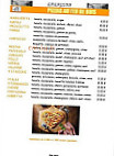 La Laguna menu