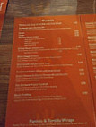 Orchard menu