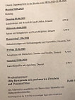 Gasthof Zur Eisenbahn menu