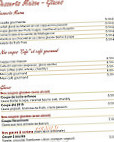 La Maison Du Revermont menu