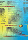 Crock Pizza menu