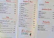 Pizzeria Piccola menu