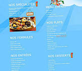 Les Anais menu