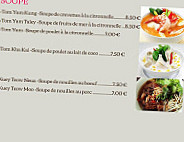 Cuisine Et Sculpture Thaï menu