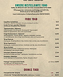 Habanita menu