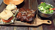 Ribs & Burgers food