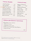 Petit Bangkok menu