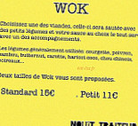 Nouït menu