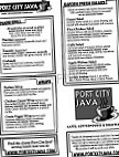 Port City Java menu