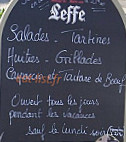 Le Nausicaa menu