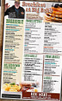 Big Bob's Pizza menu