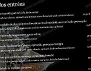 Le Cosi menu