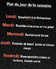 L'alsace menu