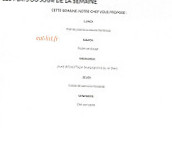 La Coupole menu