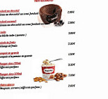 H'lesse Pizza menu