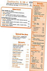 Jane California Street Kitchen menu